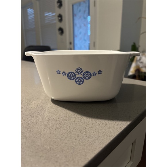 Corningware Other - Corning‎ Ware Oil Star Pattern 1 3/4 QT P-1 3/4-B Casserole Dish NO LID